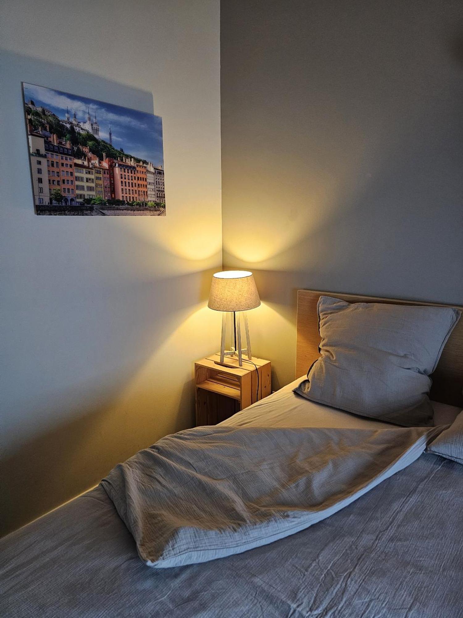 Apartamento Le Loft de Genas entre Eurexpo et St Exupéry Habitación foto